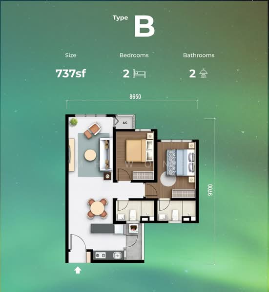 Servis Apartment untuk Dijual di M Aurora - MH Wong - PropertyGuru.com.my