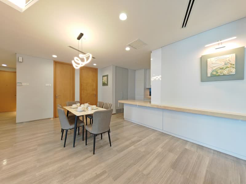 Kediaman Servis untuk Disewa di Pinetree Marina & Resort - PeiYi Tan - Dining Area - PropertyGuru.com.my