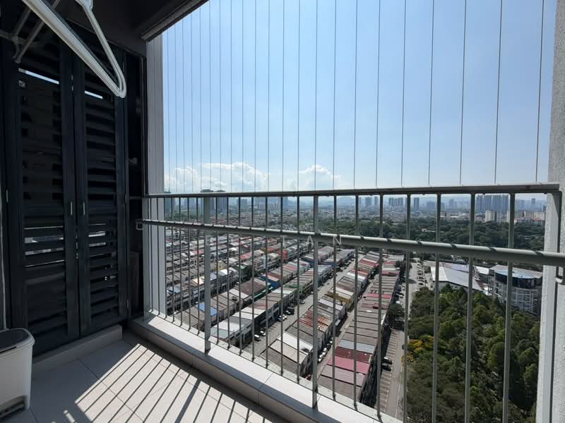 Service Residence for Sale at Fortune Centra - BC TAN - Balcony - PropertyGuru.com.my