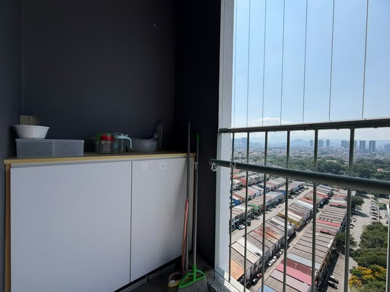 Service Residence for Sale at Fortune Centra - BC TAN - Balcony - PropertyGuru.com.my