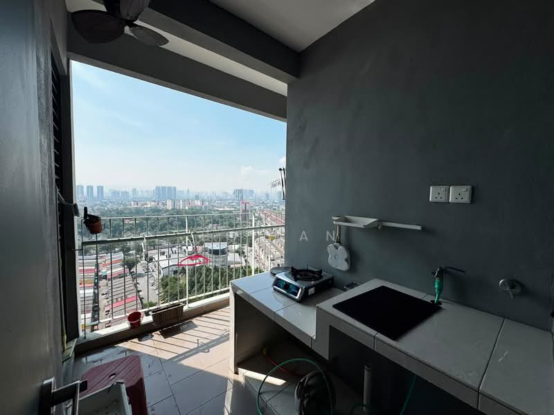 Service Residence for Sale at Fortune Centra - BC TAN - Balcony - PropertyGuru.com.my