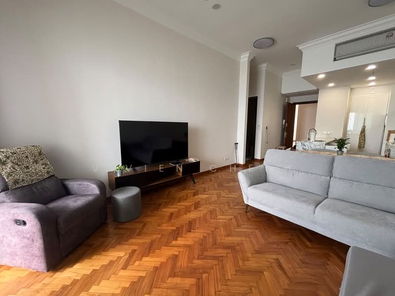 Servis Apartment untuk Disewa di Straits Quay (The Suites at Waterside) - Vivien Cheah - Living Room - PropertyGuru.com.my