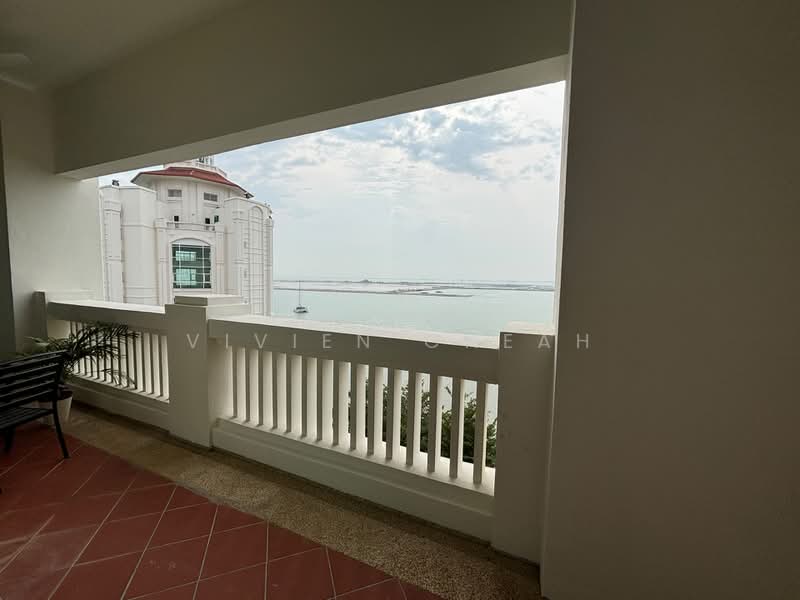 Servis Apartment untuk Disewa di Straits Quay (The Suites at Waterside) - Vivien Cheah - Balcony - PropertyGuru.com.my