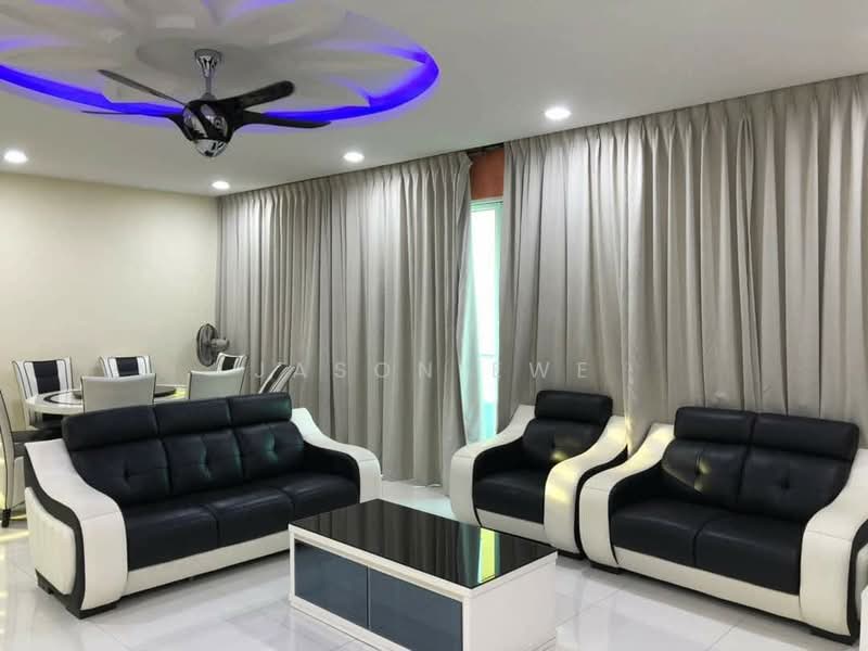 Kondominium untuk Disewa di Central Park condominium - Jason Ewe - Living Room - PropertyGuru.com.my