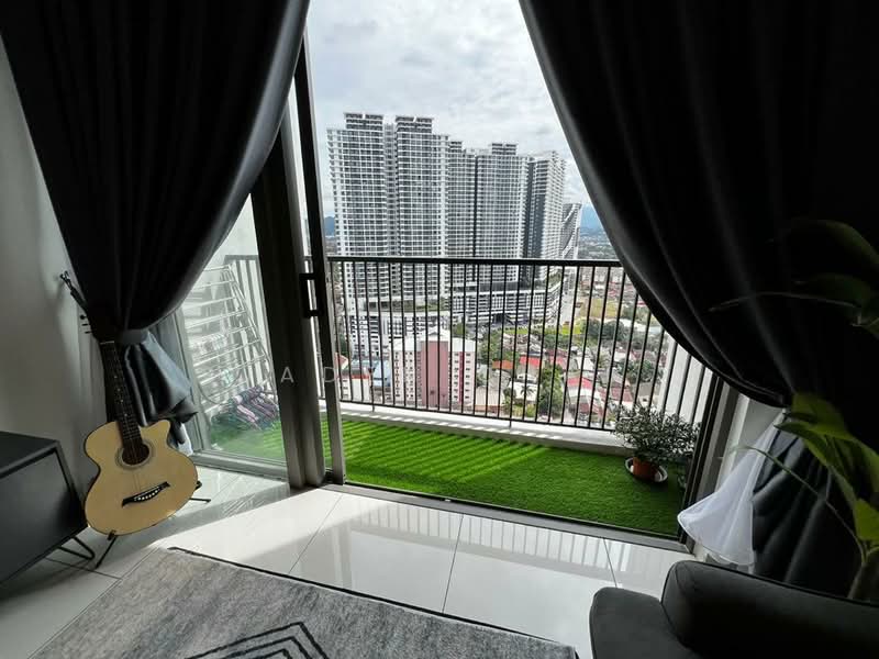 Service Residence for Sale at Kenwingston Platz - Jaden Chai - Balcony - PropertyGuru.com.my