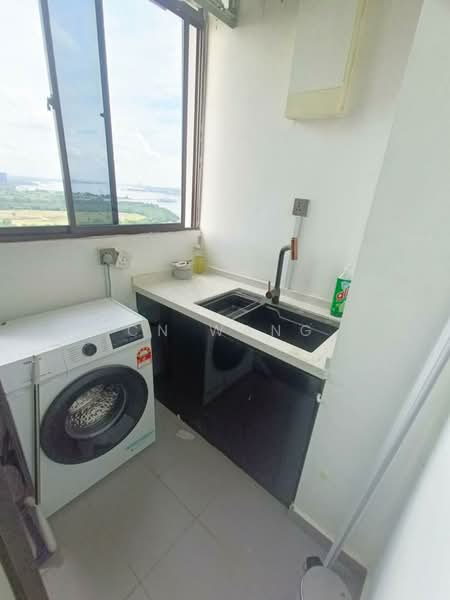 Service Residence for Sale at Wave @ Marina Cove - CN Wang - Balcony - PropertyGuru.com.my