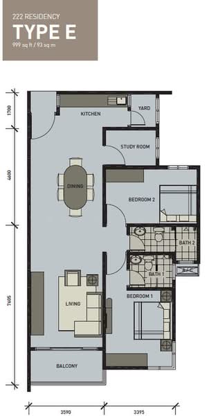 Kondominium untuk Dijual di 222 Residency - Jaden Chai - PropertyGuru.com.my