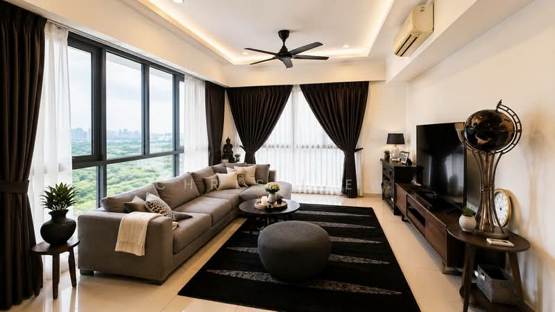 Kondominium untuk Dijual di Iskandar Residences - Chris Liew - Living Room - PropertyGuru.com.my
