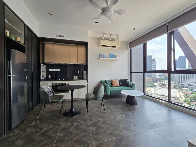 Service Residence for Rent at Scarletz Suites @ KL City Centre - Jarrod Joshua - Living Room - PropertyGuru.com.my