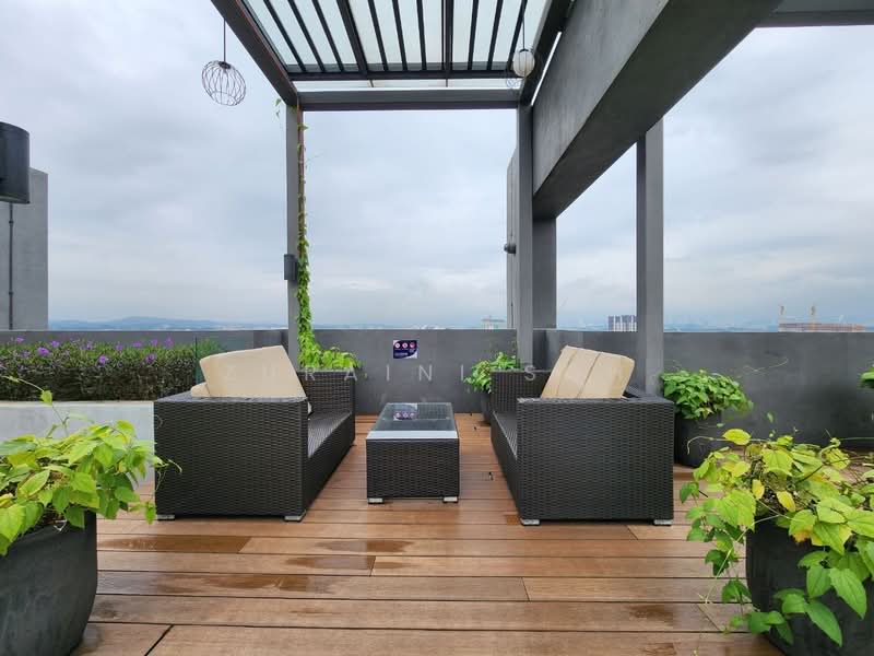 Service Residence for Rent at Emira Residence - Zuraini Soh - Balcony - PropertyGuru.com.my