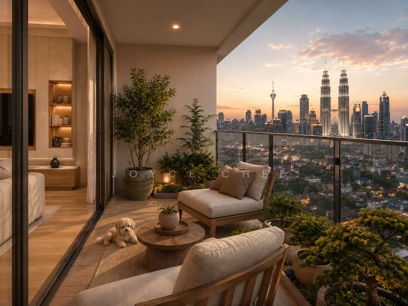 Condominium for Sale at Lunar Seputeh - Joyce Chee - Balcony - PropertyGuru.com.my