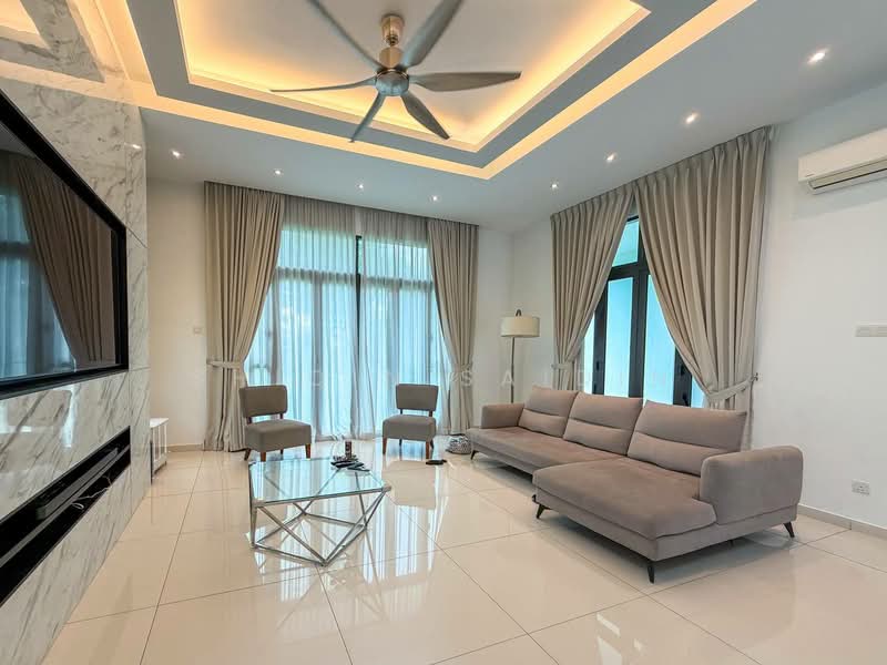 Semi-Detached House for Sale in Cyber 9 (Cyberjaya) - Shiqin Saidin - Living Room - PropertyGuru.com.my
