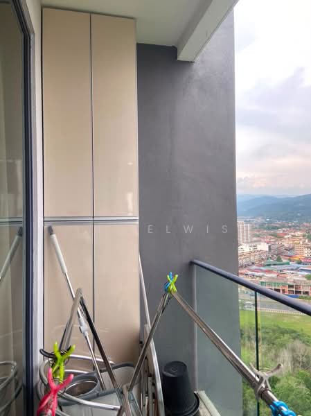 Servis Apartment untuk Disewa di LakePark Residence @ KL North - Yu Kelwis - Balcony - PropertyGuru.com.my
