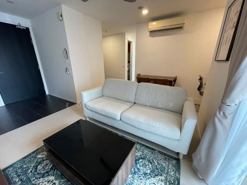 Service Residence for Rent at Arcoris SOHO - Edward Yap - Living Room - PropertyGuru.com.my