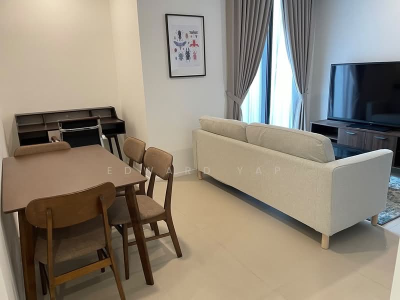 Service Residence for Rent at Arcoris SOHO - Edward Yap - Living Room - PropertyGuru.com.my