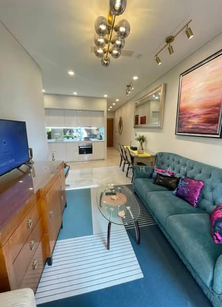 Service Residence for Sale at Sky Suites @ KLCC - Joshua Cheah - Living Room - PropertyGuru.com.my