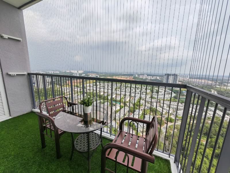 Kondominium untuk Disewa di Verdi Eco-Dominiums - Azlin Ismail - Balcony - PropertyGuru.com.my