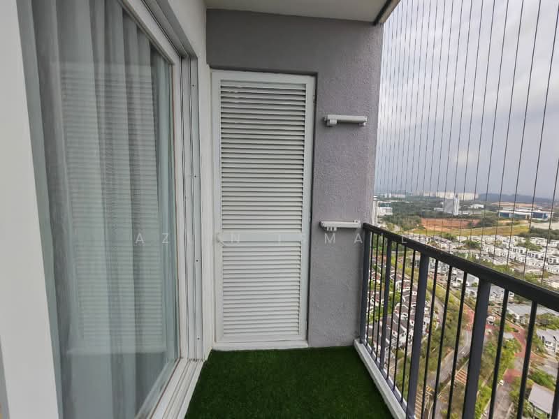 Kondominium untuk Disewa di Verdi Eco-Dominiums - Azlin Ismail - Balcony - PropertyGuru.com.my