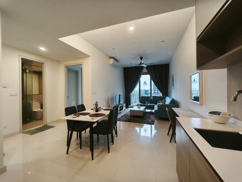 Service Residence for Sale at ViiA Residences - Kelly Ang - Living Room - PropertyGuru.com.my