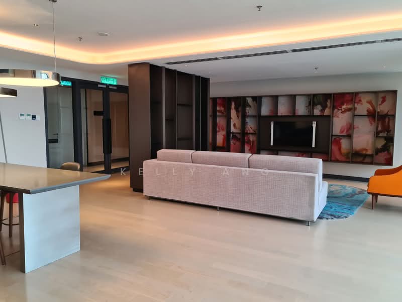 Service Residence for Sale at ViiA Residences - Kelly Ang - Living Room - PropertyGuru.com.my