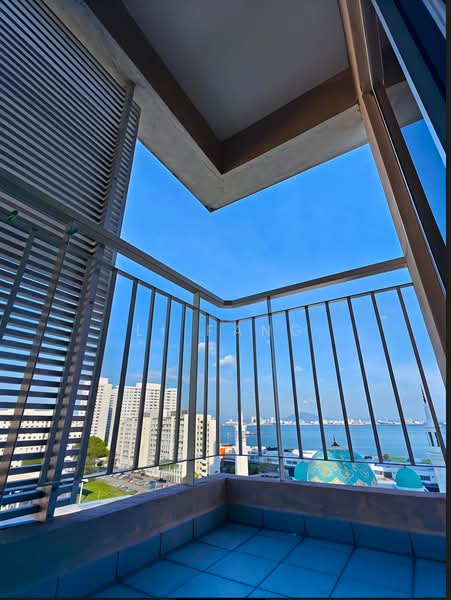 Pangsapuri untuk Disewa di The Ocean View (Bandar Sri Pinang) - Li Fang - Balcony - PropertyGuru.com.my