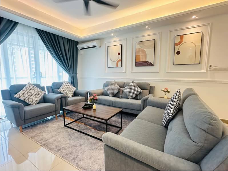 Servis Apartment untuk Dijual di R&F Princess Cove Phase 1 - Janice Ho - Living Room - PropertyGuru.com.my
