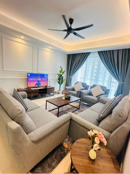 Servis Apartment untuk Dijual di R&F Princess Cove Phase 1 - Janice Ho - Living Room - PropertyGuru.com.my