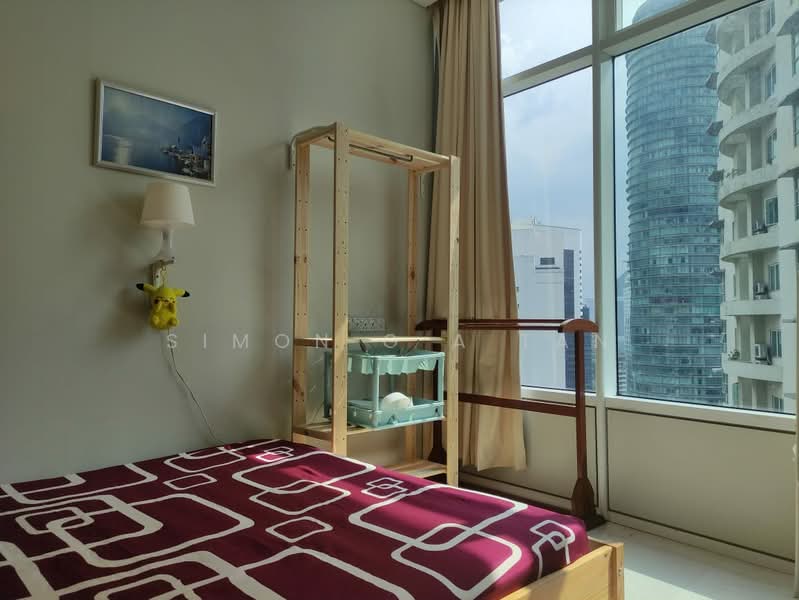 Apartment for Sale at Sky Suites @ KLCC - Simon G A Tan - room 3 own queen bed, shelves - PropertyGuru.com.my