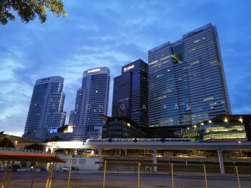 Pejabat untuk Disewa di Kl Sentral (Kuala Lumpur) - Simon G A Tan - Q Sentral on Right, next to CIMB Hilton Meridian KL Sentral LRT MRT Hub - PropertyGuru.com.my
