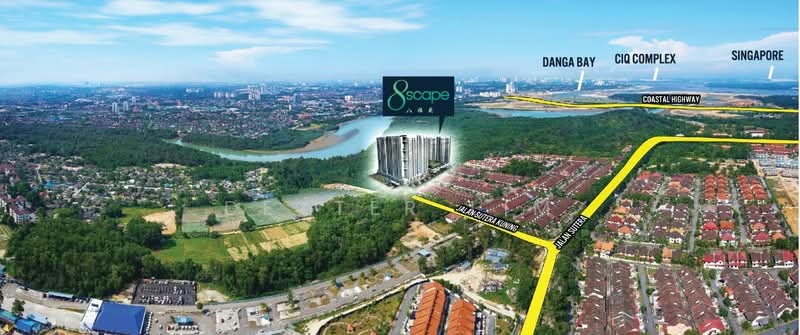 Service Residence for Sale at 8Scape Residence @ Sutera - Dexter Lim - Exterior - PropertyGuru.com.my