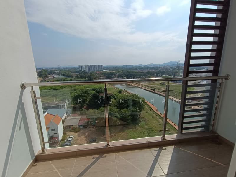 Servis Apartment untuk Disewa di Parkland Residence - Goh Jun Khai - Balcony - PropertyGuru.com.my