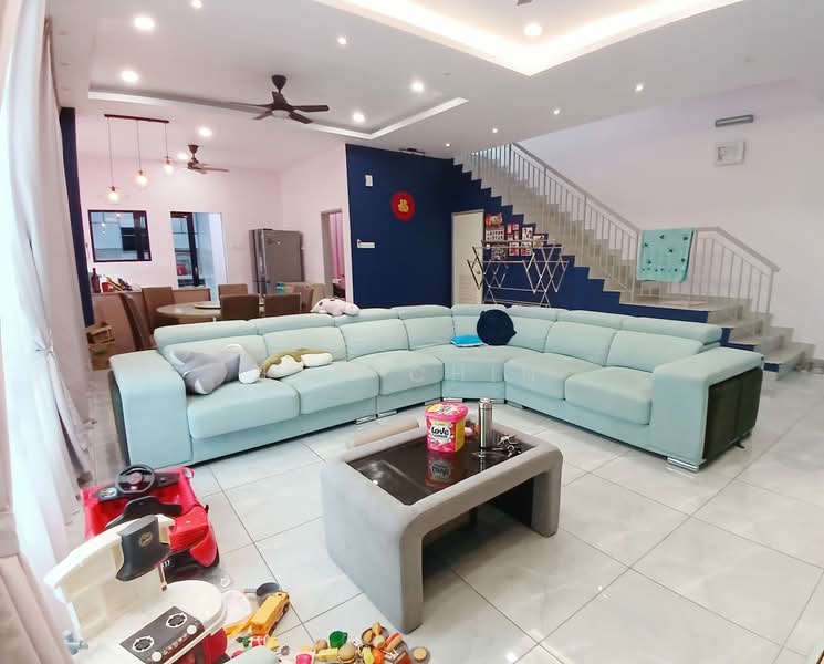 Rumah Kluster untuk Dijual di Taman Pulai Hijauan (Skudai) - Kuu Chin - Living Room - PropertyGuru.com.my