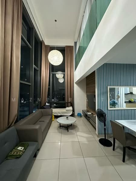Servis Apartment untuk Disewa di Evo Soho Suite - Maznee Realtor - Living Room - PropertyGuru.com.my