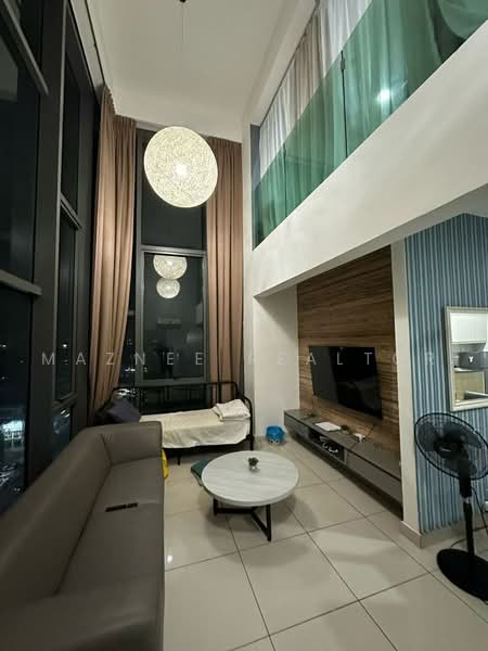 Servis Apartment untuk Disewa di Evo Soho Suite - Maznee Realtor - Living Room - PropertyGuru.com.my