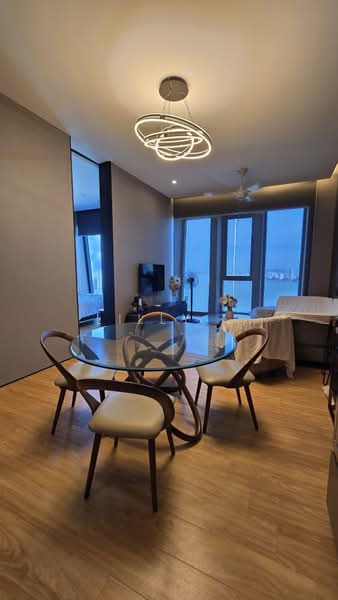 Servis Apartment untuk Dijual di City of Dreams - Lilly . - Living Room - PropertyGuru.com.my