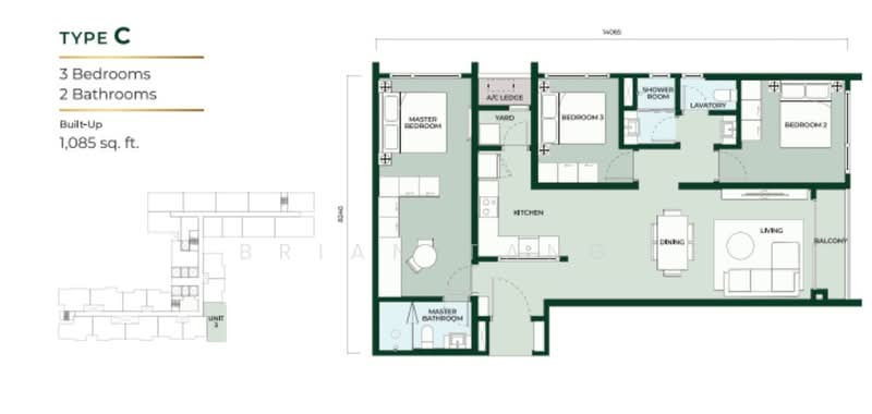 Kediaman Servis untuk Dijual di Edelweiss @ Tropicana Gardens - Brian Tang - PropertyGuru.com.my