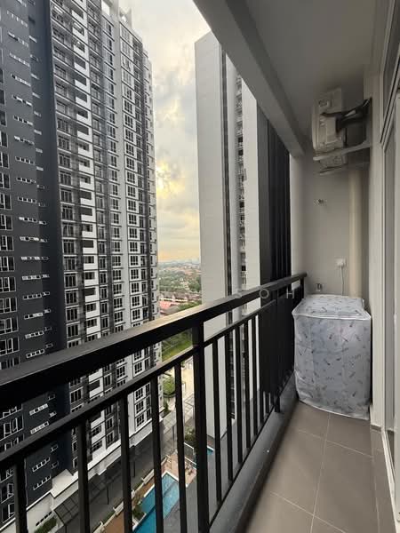 Service Residence for Rent at TRELLIS RESIDENCES - Nikko Soh - Balcony - PropertyGuru.com.my