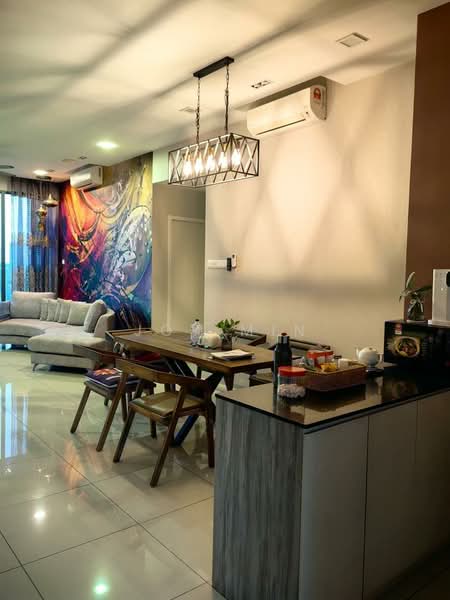 Kondominium untuk Dijual di The WaterEdge (Pinggiran Air) - Joy Min - Living Room - PropertyGuru.com.my