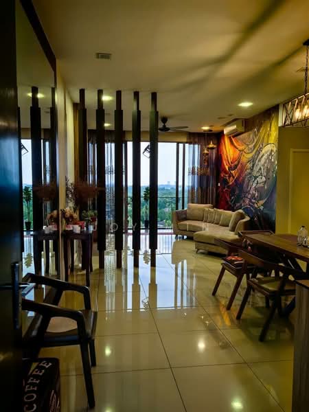 Kondominium untuk Dijual di The WaterEdge (Pinggiran Air) - Joy Min - Living Room - PropertyGuru.com.my