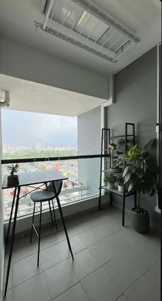 Service Residence for Sale at Fortune Perdana - Eda Wong - Balcony - PropertyGuru.com.my