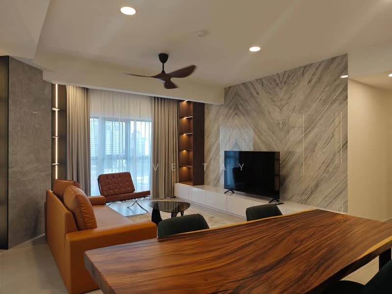 Servis Apartment untuk Disewa di The Atrium - Eve Tay - Living Room - PropertyGuru.com.my