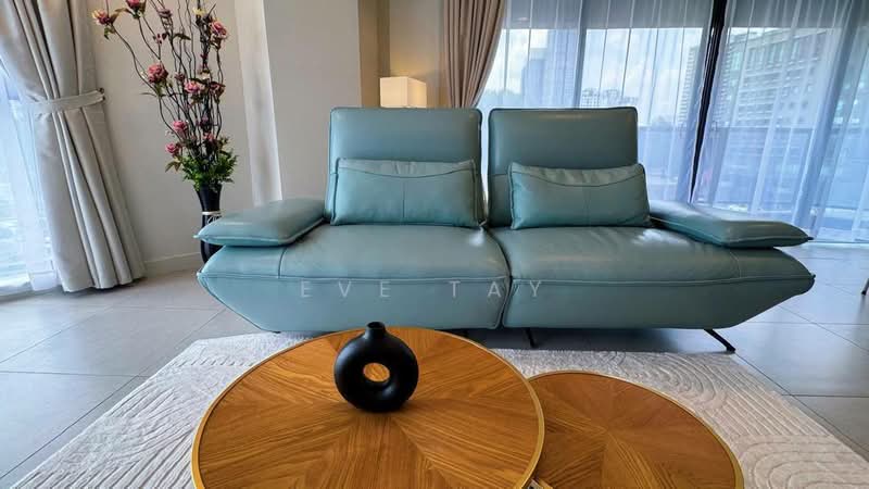 Servis Apartment untuk Disewa di The Atrium - Eve Tay - Living Room - PropertyGuru.com.my