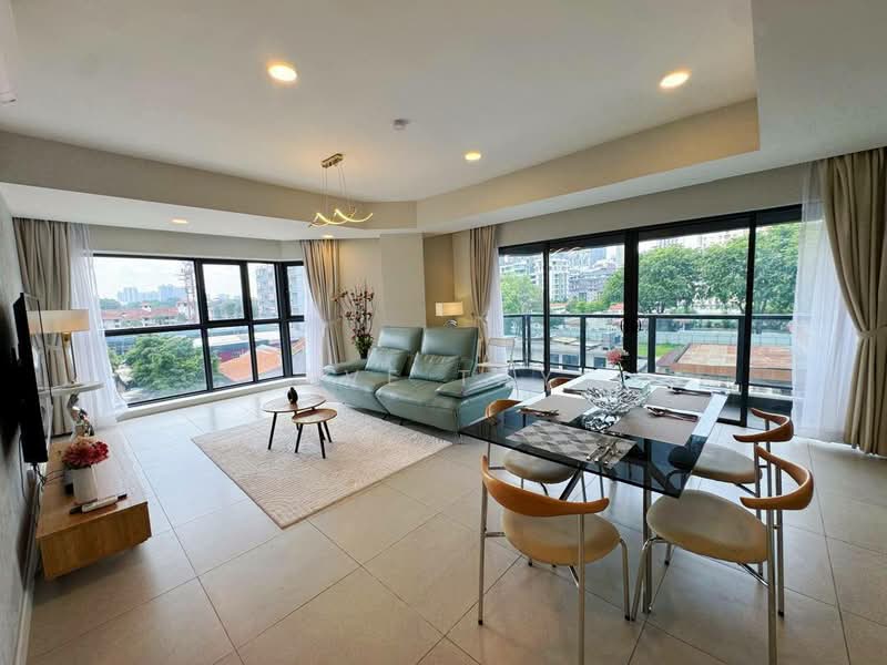 Servis Apartment untuk Disewa di The Atrium - Eve Tay - Living Room - PropertyGuru.com.my
