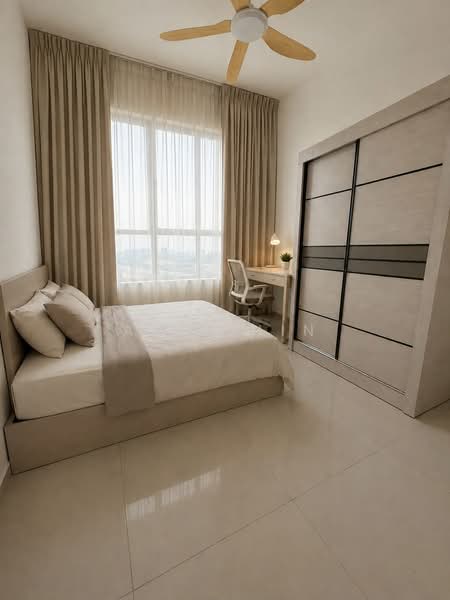 Service Residence for Rent at Henna Residence @ The Quartz WM - ANie Hin - Bedroom - PropertyGuru.com.my