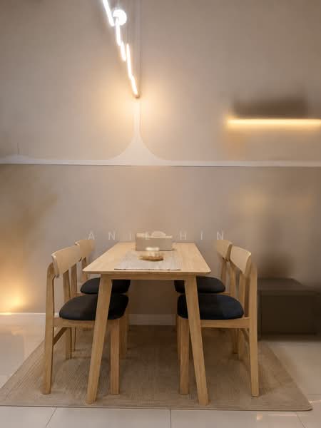 Service Residence for Rent at Henna Residence @ The Quartz WM - ANie Hin - Dining Room - PropertyGuru.com.my