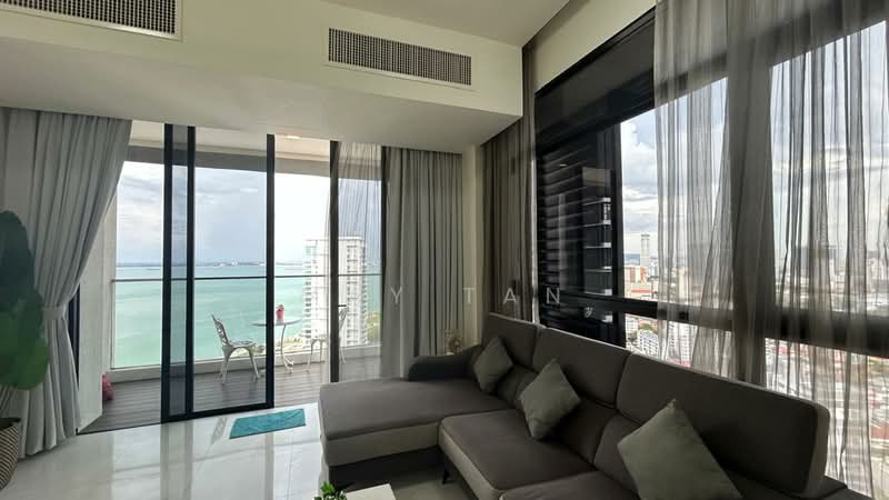 Kondominium untuk Disewa di Setia V Residences - May Tan - Living Room - PropertyGuru.com.my