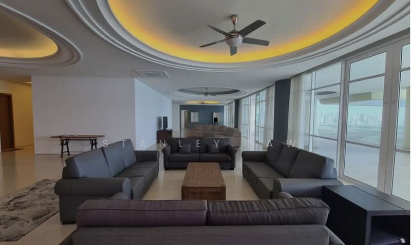 Kondominium untuk Disewa di 8 Gurney (The Shore Condominium) - Stanley Saw - Living Room - PropertyGuru.com.my