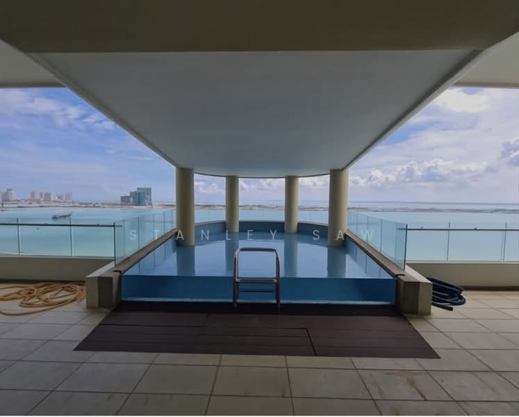 Kondominium untuk Disewa di 8 Gurney (The Shore Condominium) - Stanley Saw - Pool - PropertyGuru.com.my