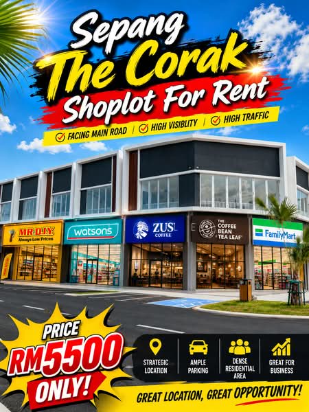 Kedai untuk Disewa di Bandar Serenia (Dengkil) - Jia Le - PropertyGuru.com.my