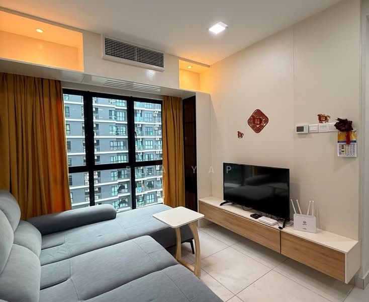 Kediaman Servis untuk Disewa di Majestic Maxim - Eva Yap - Living Room - PropertyGuru.com.my